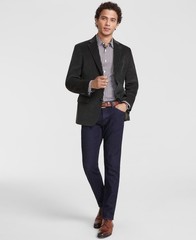 Tommy Hilfiger Mens Modern fit Sport Coat Blazer 44 S Green Solid