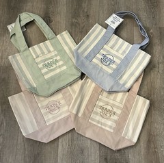 trader joes mini tote bag set 4