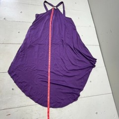 Purple Sleeveless A-Line High-Neck Dress Women’s Size 5X-Large NEW