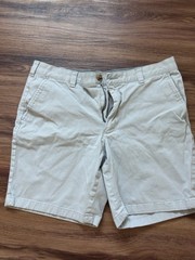 Club Room Chino Shorts 33w Men’s Beige
