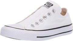 Converse Unisex 164301F White Classic Low Top Slip On Shoes US Men 4 Women 6