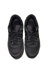 SIZE 9.5 WOMEN’S NIKE Air Max 90 Men’s Black Low Top Lace Up Athletic Sneaker