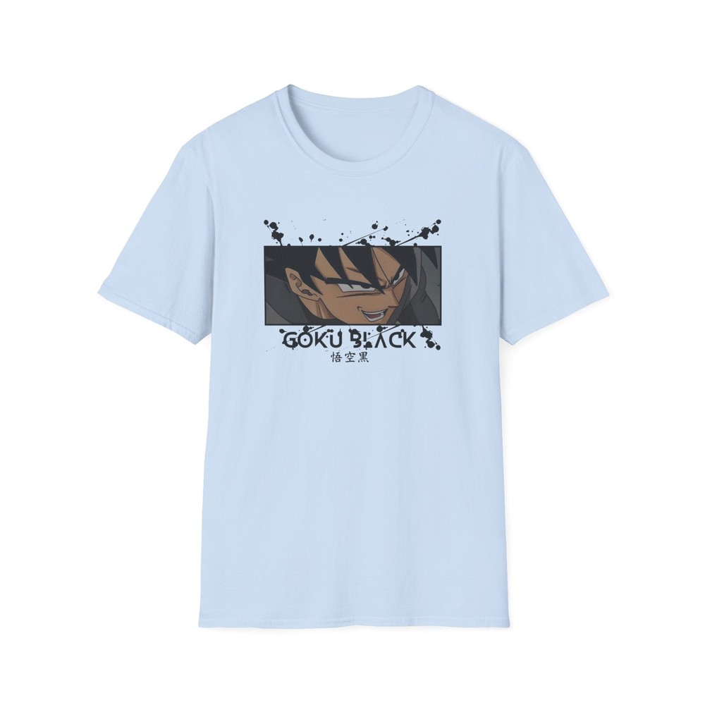 Goku Black Anime Face Panel T-Shirt | Dragon Ball Super Villain Tee
