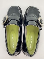 ORiental TRaffic Loafers, Size 35, Black, Patent Leather, 31315