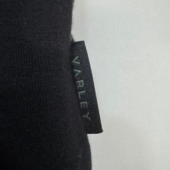Varley Charter Sweat 2.0 DoubleSoft Black Side Zip Sweatshirt VAR01658 Large