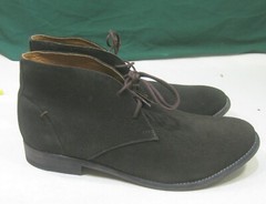 J.D FISK FRANKLIN Brown SUEDE LEATHER ANKLE CHUKKA BOOTS MEN SIZE 8.5