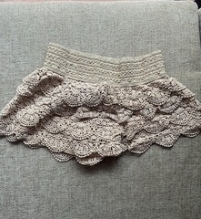 Rewind Womens Beige Lace Ruffle Pull-On Shorts Elastic Size S boho hippie style