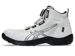 ASICS WINJOB CP604 G-TX BOA LC 1273A137 100 White Pure Silver 3E Safety Shoes