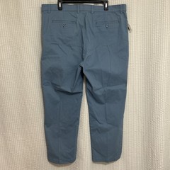 Roundtree & Yorke Men 40X29 Classic Fit Flat Front Pants Stretch Fabric Blue NWT