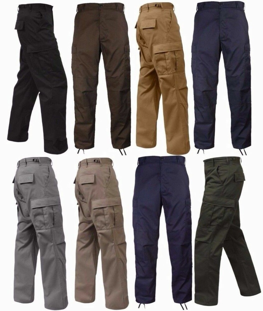 ANNUAL SALE BDU Pants Solid Colors 6 Pocket Cargo Army Twill ROTHCO 20%OFF