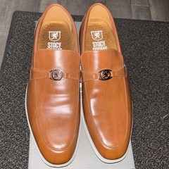 Stacy Adams Tan Men’s Loafer Size 12 Medium NEW w/box