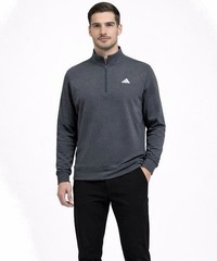 Adidas Men’s Crewneck Elevated Navy Blue Size 2XL
