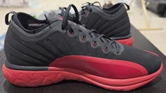 Jordan Trainer Prime Flu Game Black Gym Red 881463-060 Mens 11.5 New No Box AJ12