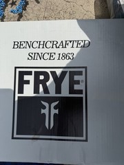 Frye Women’s Brown Leather Knee High Riding Boot US 8.5 Logo New in Box