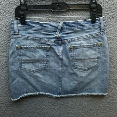 Polo Ralph Lauren 8/29 Vintage Blue Straight & Pencil Jean Skirt 30.75″ 14.25″ “