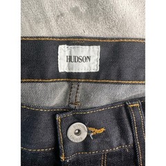 Hudson Byron Straight Jeans Mens 32×33 Indigo Dark Wash Denim M255DBG