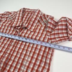 Bit & Bridle Pearl Snap Plaid Shirt M Western Top Embroidered Cowgirl Ranch