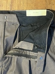 New Lauren Ralph Lauren Mens 36×32 Brown Dress Pants Pleated Cuffed Poly/Rayon