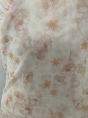 Kit & Sky Floral Mesh Coquette Puff Sleeve Sweetheart Neck Top Women’s XS