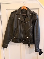 Signed Boy George Leather Jacket