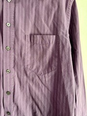 Merona men’s long sleeve shirt purple button-down plan M