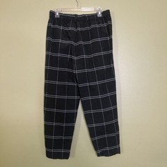 Madewell Corduroy Pull On Mid Rise Jogger Pants green Windowpane Womens Medium