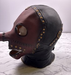 Slipknot Style Inspired Chris Fehn Pinocchio latex Heavy Metal cosplay mask🔥🔥