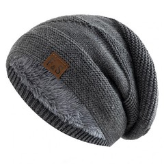 Beanie Hat Cap Plain Knit Ski Skull Cuff Winter Men Women CF Unisex Warm Slouchy