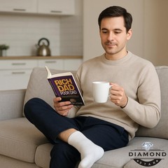 Diamond Star Diabetic Ankle Socks for Men & Women – Non-Binding Cushioned Cot…