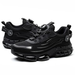 Indestructible Mens Work Shoes Steel Toe Shoes Lightweight Sneakers Safety Boots