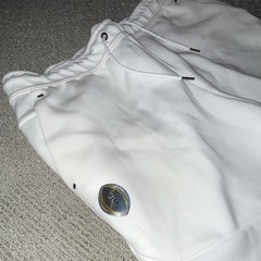 College Football Playoff Chrome Logo On-Field White Jogger Pants Tech Pocket XL