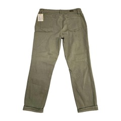 Lila Ryan Dorianna Cropped Skinny Jeans Light Green Woman’s 14 New