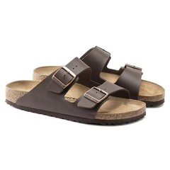 Birkenstock Arizona Birko-Flor Soft Footbed Unisex Sandals Select Size-Mocha