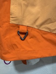 Nike ACG “Morpho” Storm-FIT ADV Rain Jacket Color block Orange White Large NWT