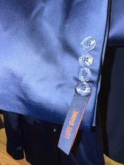 Egara Dinner Jacket Sports Coat 48R Shiny Blue
