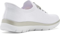 Skechers Women’s Summits – Crystal Dream Hands Free Slip-ins – WHITE – 8.5