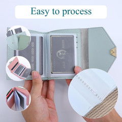 Set of 3 Wallet Insert Clear Wallet Inserts for Credit Cards Picture Holder Inse