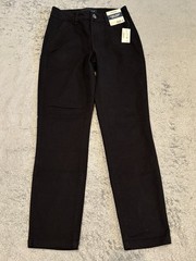 NWT Aeropostale Pants Womens 000S Black High Rise Skinny Stretch Ankle Casual