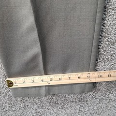 Haggar Cool 18 Mens Classic Fit Khaki Taupe Dress Pants 38×31 WPL 386 1017764