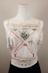 Reformation Meadow Top Nonna Print NWT Medium Sold Out Tie Back Organic Cotton
