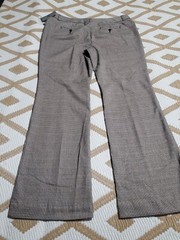 Worthington Women’s Plus Modern Fit Trouser Leg Houndstooth Dress Pant Sz18 NWT