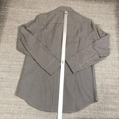 Howe Shirt Mens Medium Button Up Pocket Beige White Pocket Western Casual