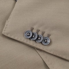 Stile Latino Napoli Slim-Fit Olive Heavier Twill Wool Suit 40R (Eu 50) NWT