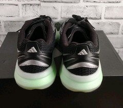 adidas Lightblaze Glow Core Black Silver Metallic Lime Burst JP6321 Men’s 9.5