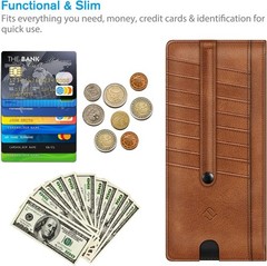 RFID Blocking Business Cards Cases Slim Credit Card Wallet Holder Change Pouch