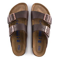 Birkenstock Arizona Oiled Leather Habana Sandals Soft Footbed Shoes New w/ Box