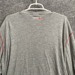 Mens Ariat FR CAT 1 Long Sleeve Polartec Base Layer Green Work Shirt Large