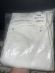 NEW in Bag Nordstrom Optic White WMNS 8 High Rise AB Solution Ankle Skimmer ￼