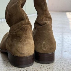 Frye Melissa Button Knee High Boots Size 7.5 Suede