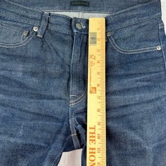 Uniqlo Jeans Mens 30×31 Dark Indigo Selvedge Kaihara Japanese Denim Slim